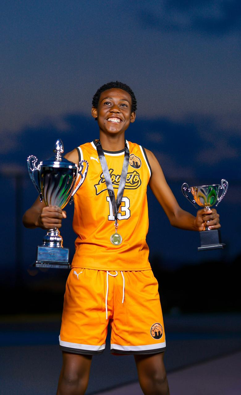 Star player with trophies